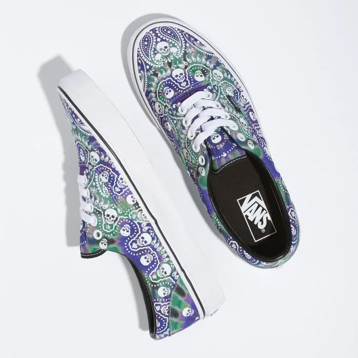 Premium Durability VANS Era Bandana Tie Dye Purple
