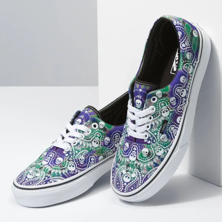 Premium Durability VANS Era Bandana Tie Dye Purple