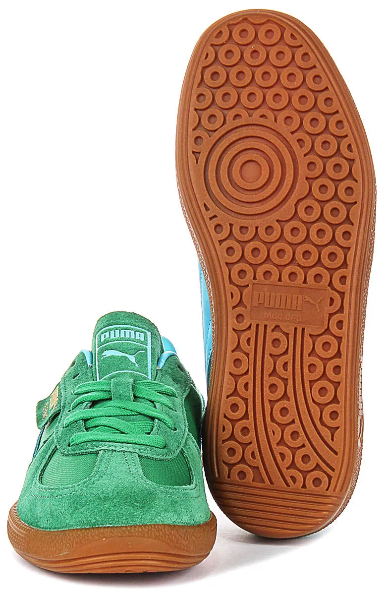 Pro Fit Puma Palermo Vintage In Green Blue