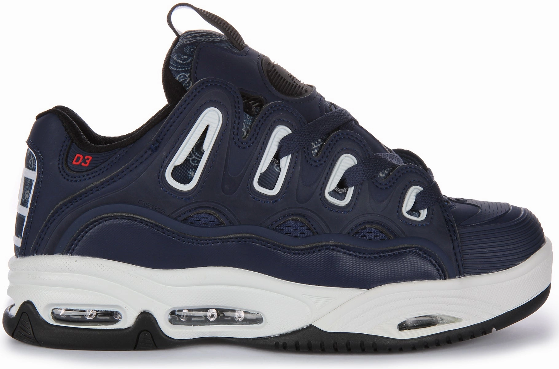 Pro Fit Osiris D3 2001 In Navy Red For Men
