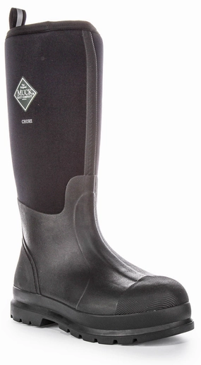 Foot Support Boots Muck M Chore Hi In Black For Men