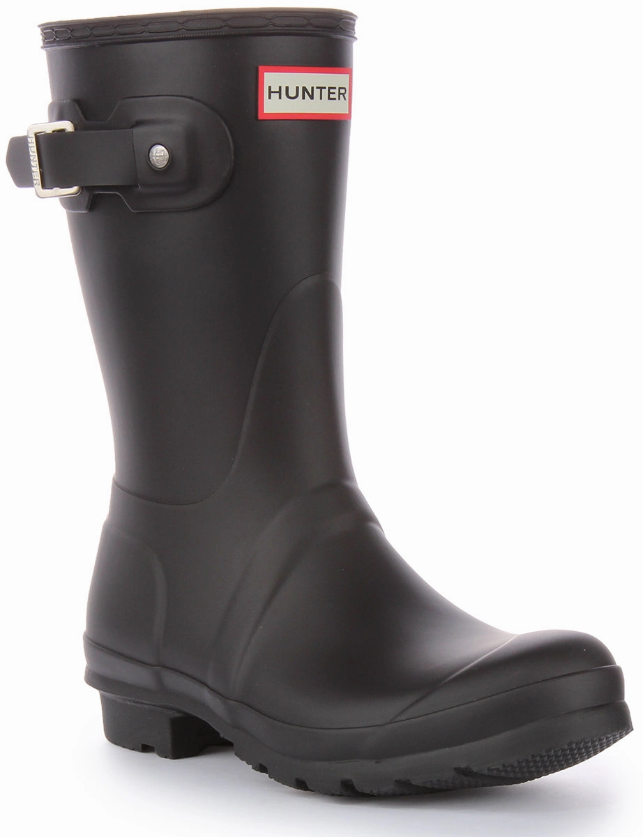 Hunter Short Tri Colour In Black For Women Cozy Walk