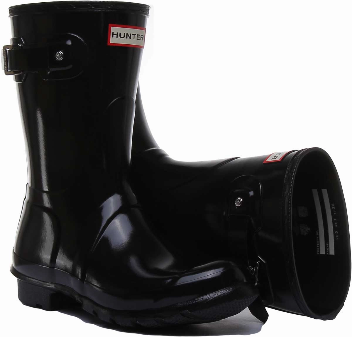 Puddle Flex Hunter Women Short Gloss In Black