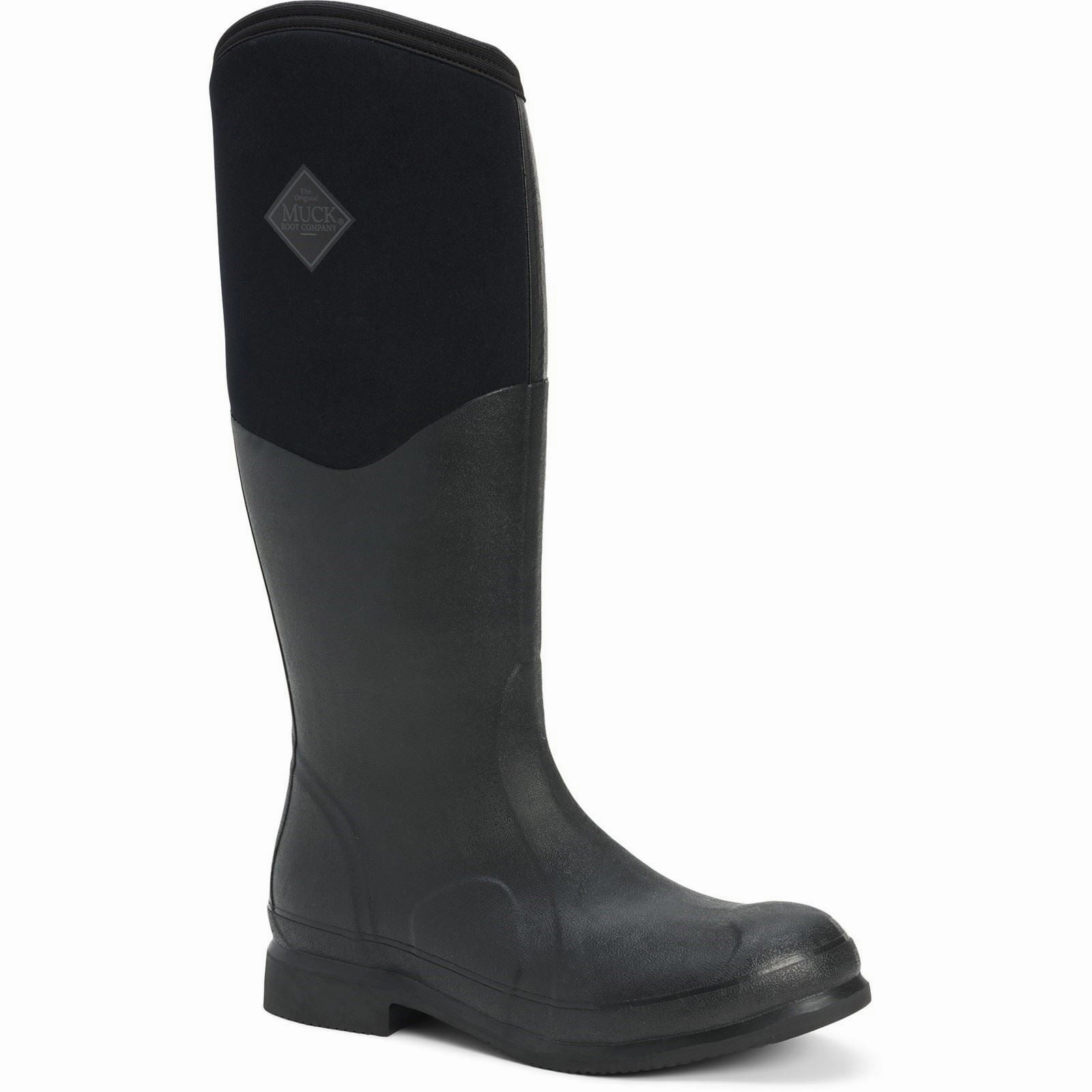 Muck Boots Colt Ryder Rubber Black Wellington Boots Cozy Step