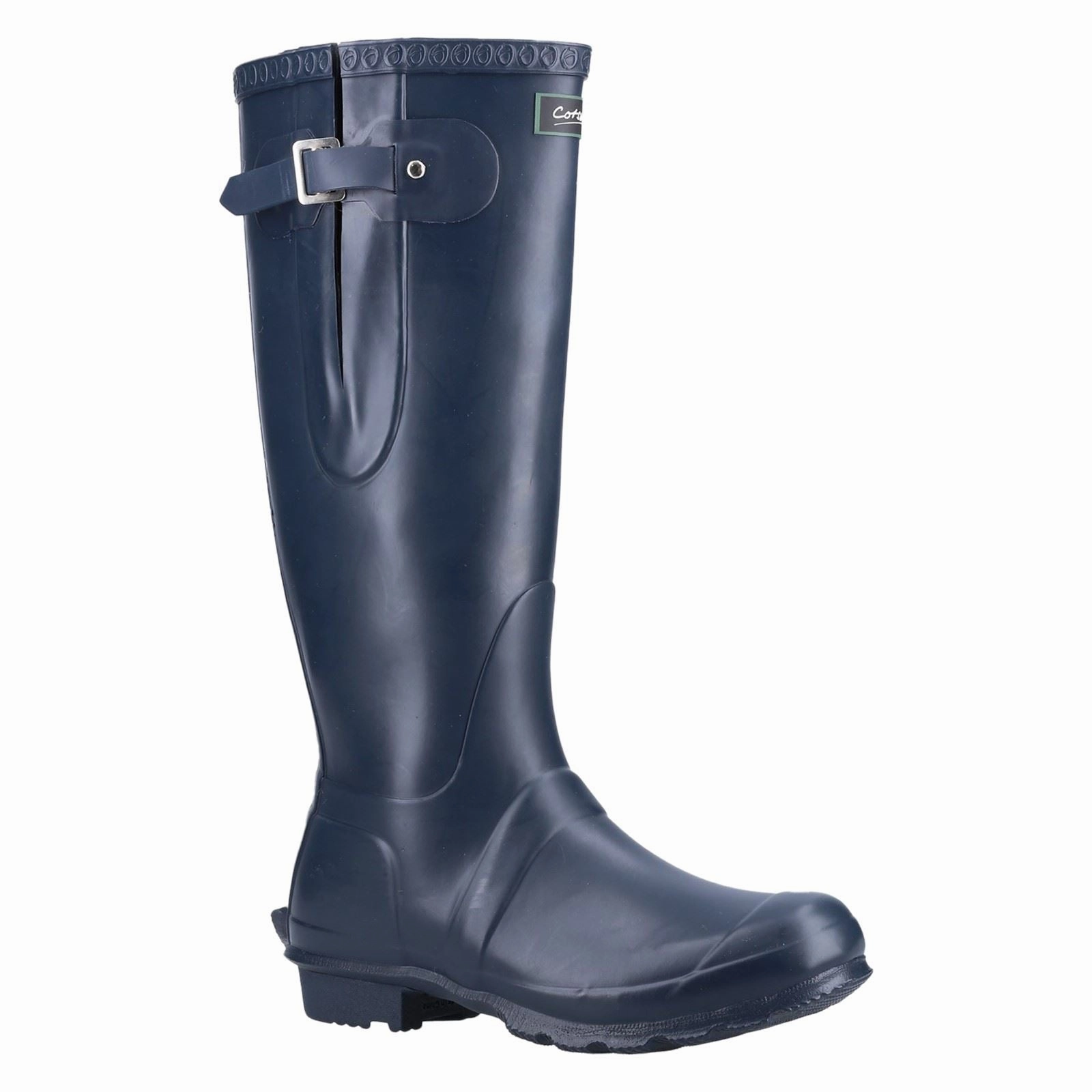 Puddle Motion Cotswold Windsor Welly Rubber Women's Navy Wellington Boots