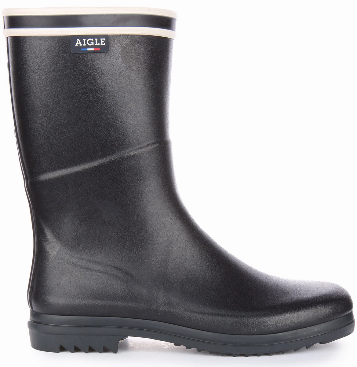 Puddle Trek Aigle Chantebooot Strip In Marine Blue For Women