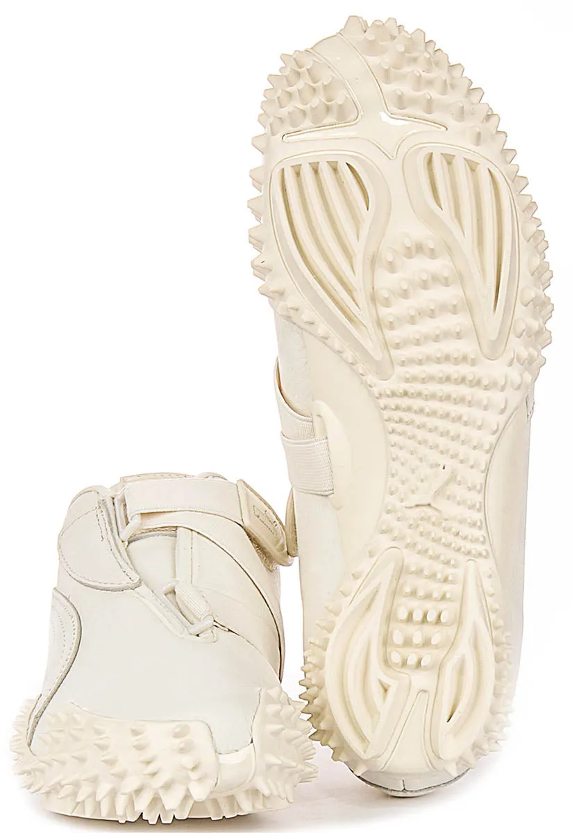 Puma Mostro Leather In Off White Agile Flex