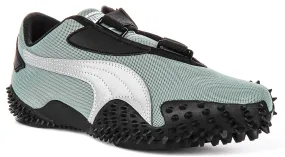 Puma Mostro OG In Green Silver Upper blend adapts to a wide range of foot shapes Durable