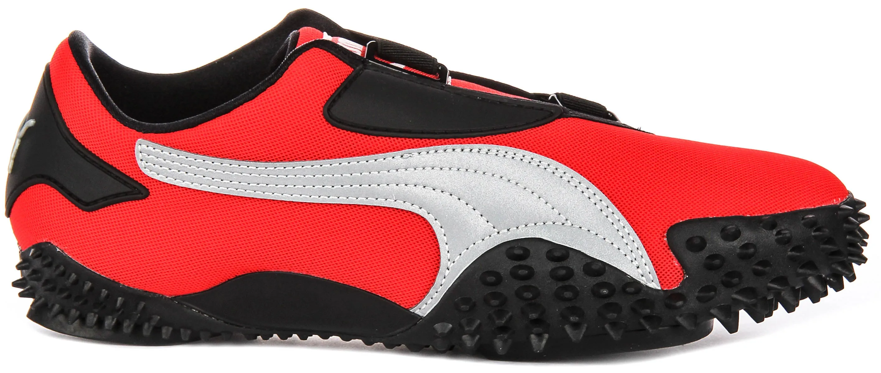 Puma Mostro OG In Red Silver Minimal Design