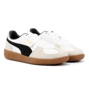 Puma Palermo Leather White/Black Trainers All Rounder