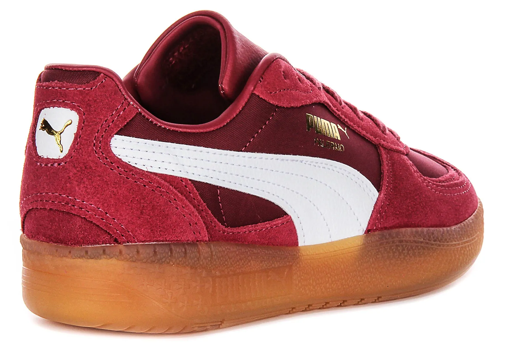 Puma Palermo Moda Tongue In Burgundy For Women Minimalist Urban Edge