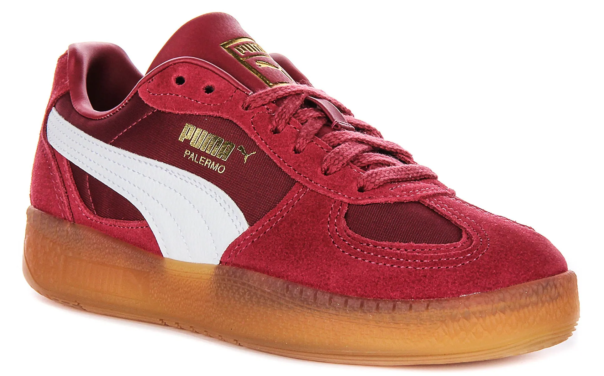 Fit Journey Puma Palermo Moda Tongue In Burgundy For Women