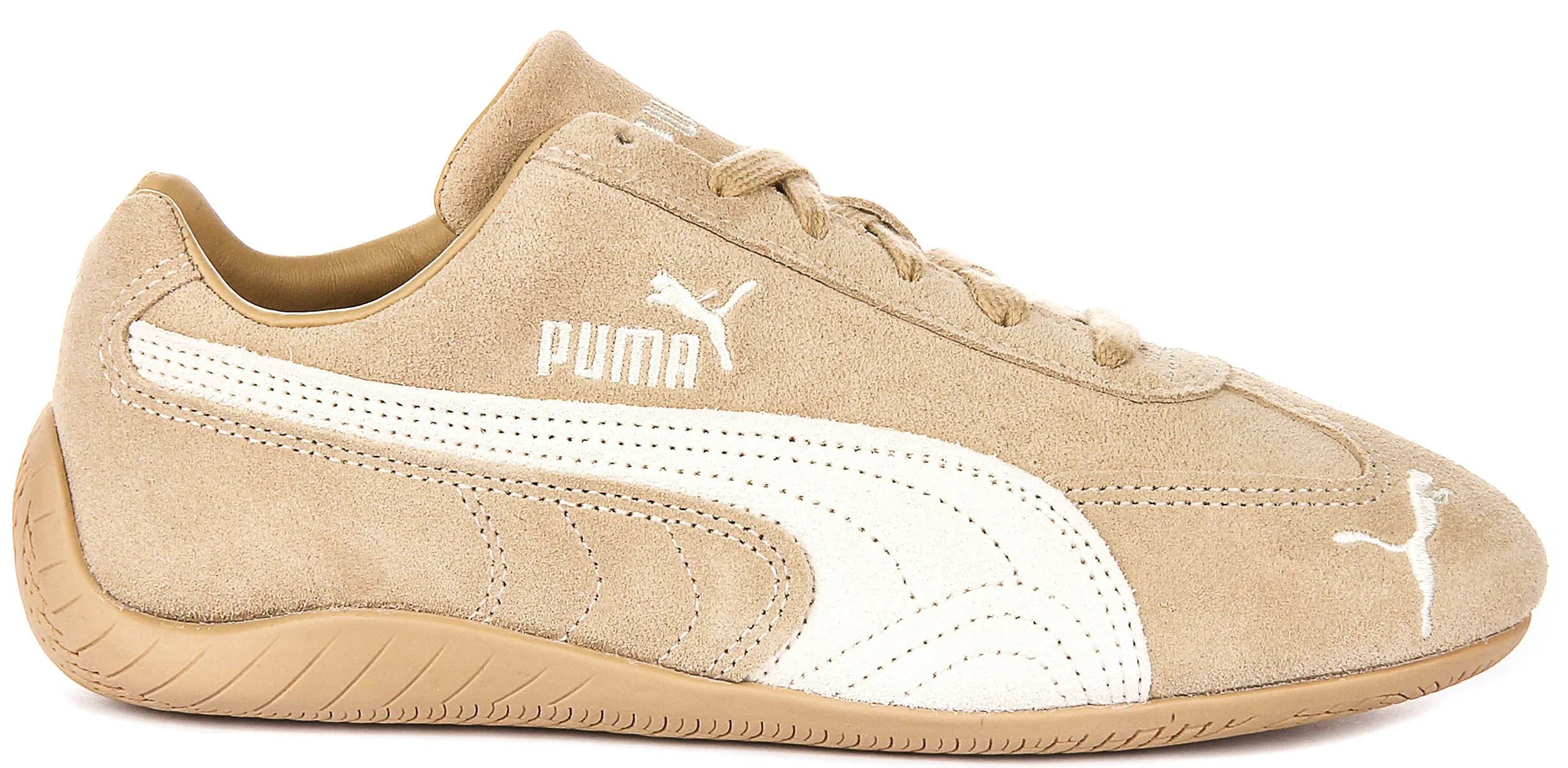 Puma Speedcat TTF In Ivory Heel Guard