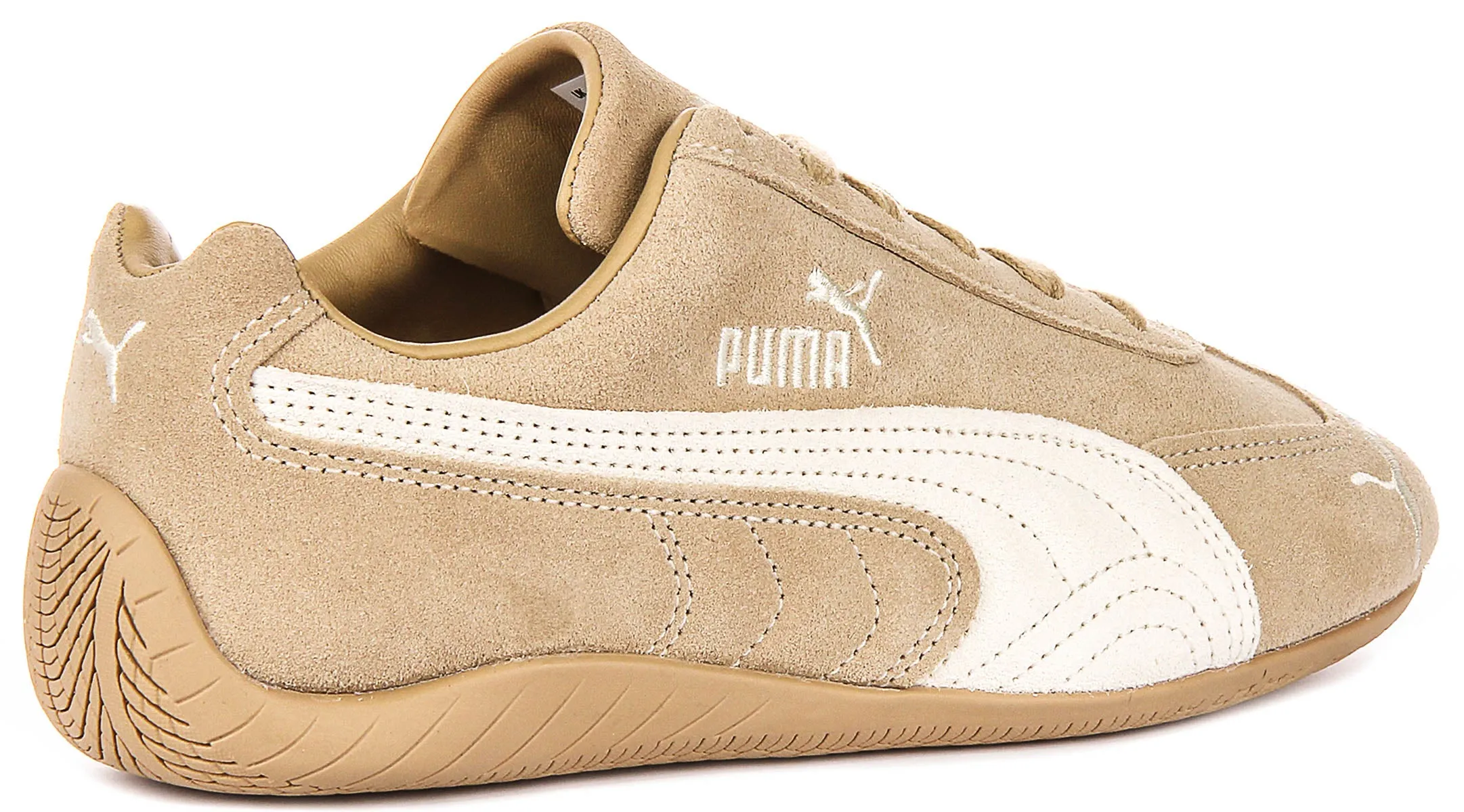 Puma Speedcat TTF In Ivory Heel Guard