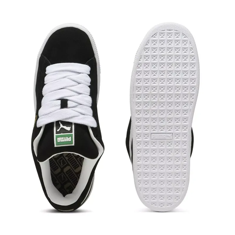 PUMA - Suede XL - Black/White - Unisex [395205 02] Comfort Mesh Shell