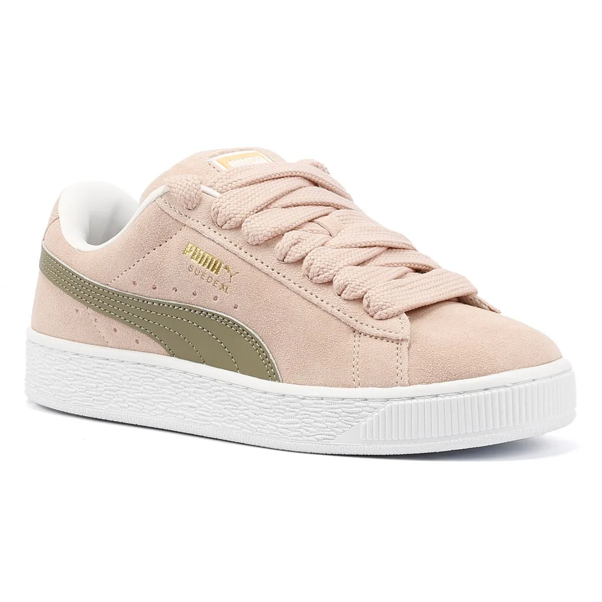 Puma Suede XL Suede Women's Rose/Quartz Trainers Urban Trail Fit