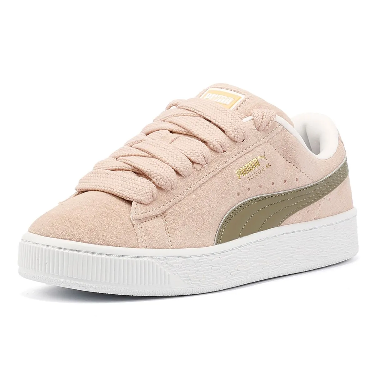 Puma Suede XL Suede Women's Rose/Quartz Trainers Urban Trail Fit