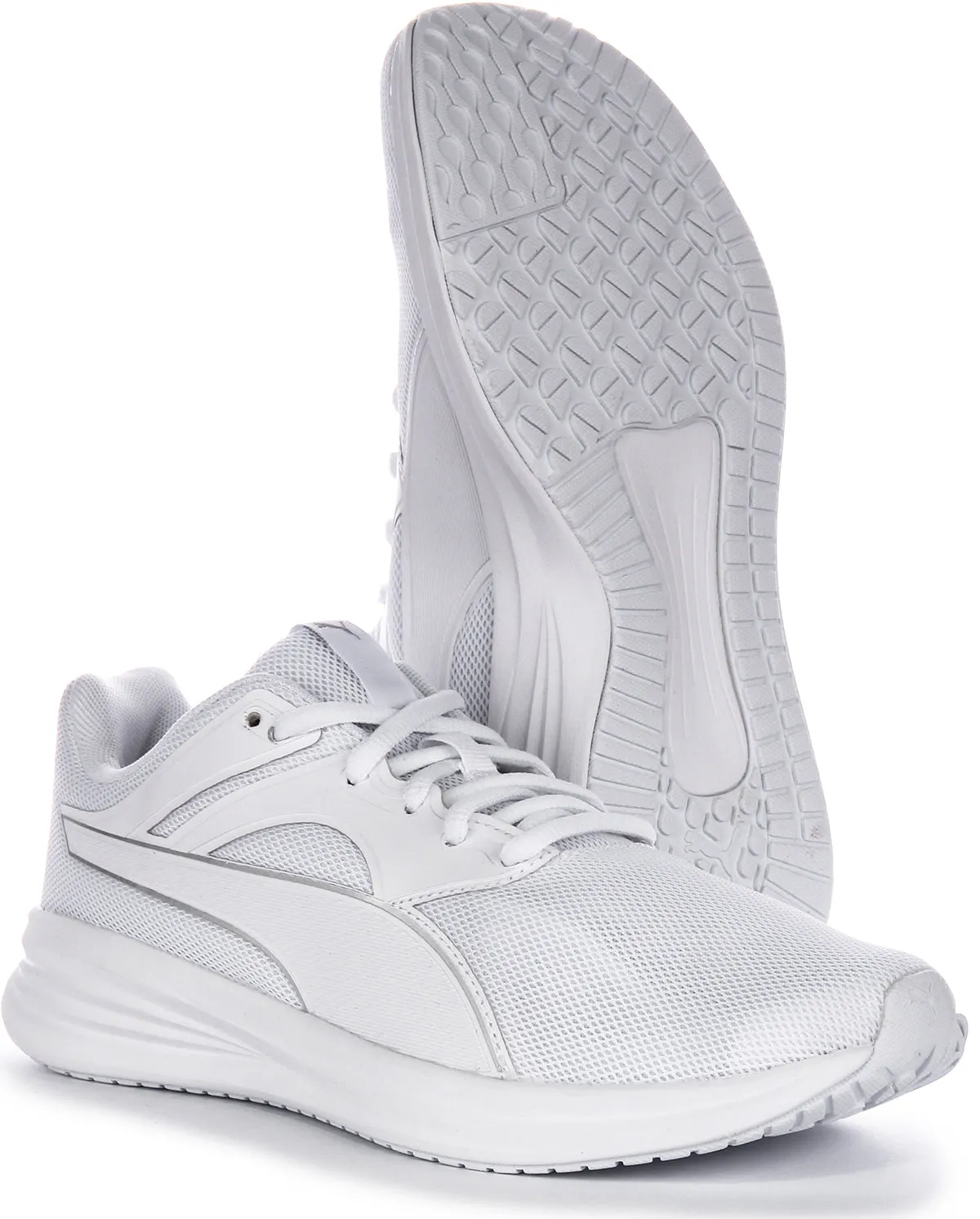 Puma Transport Trainers In White Modern Touch