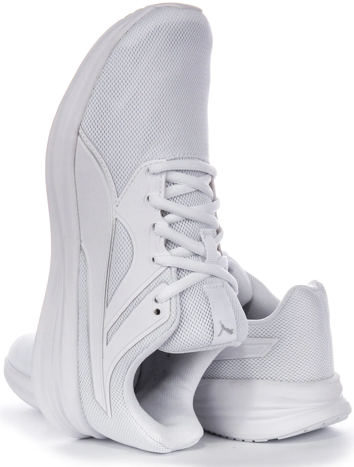 Puma Transport Trainers In White Modern Touch