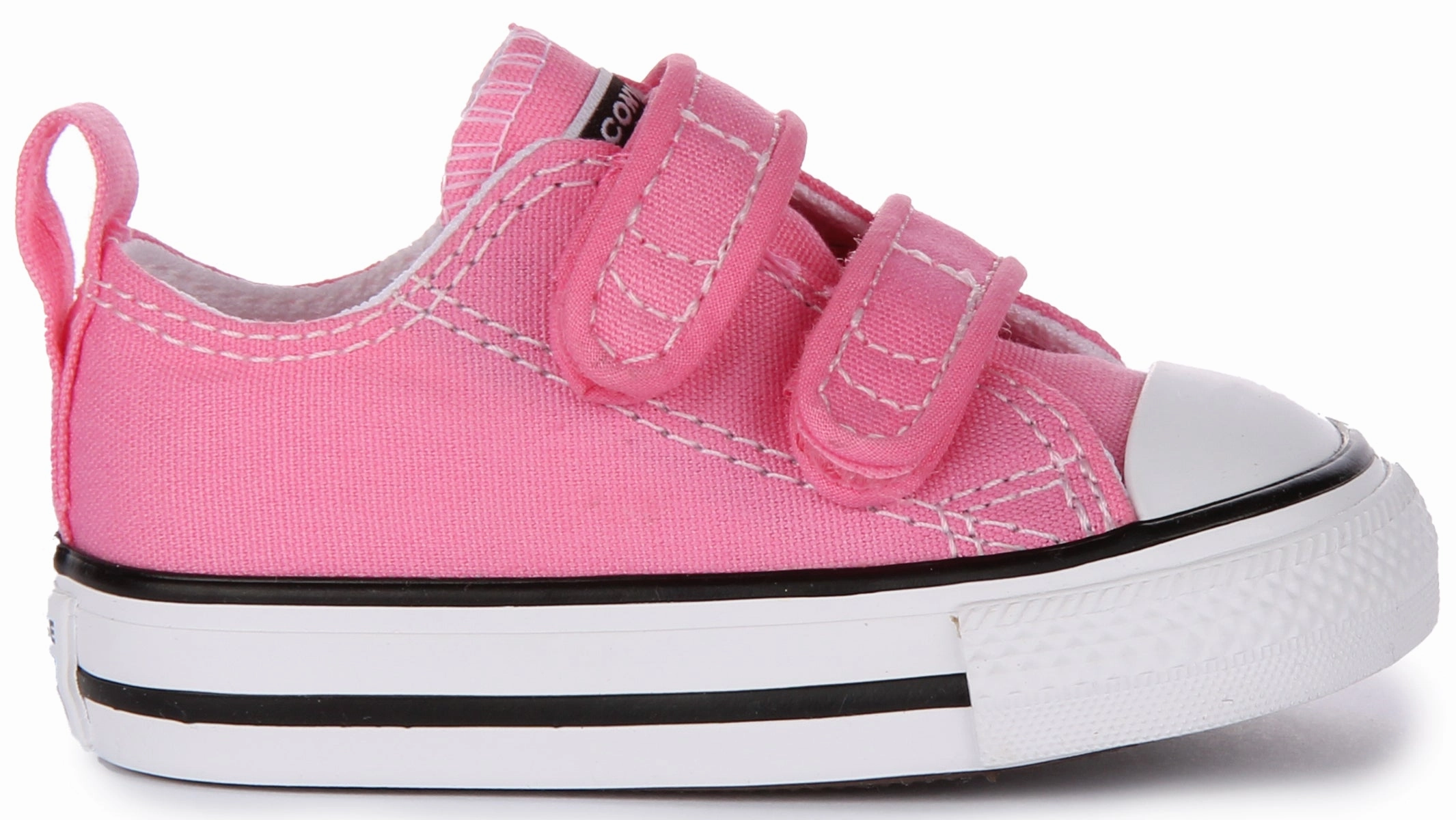 Pure Walk Converse All Star 709447C Velcro 2 Strap In Pink For Infants