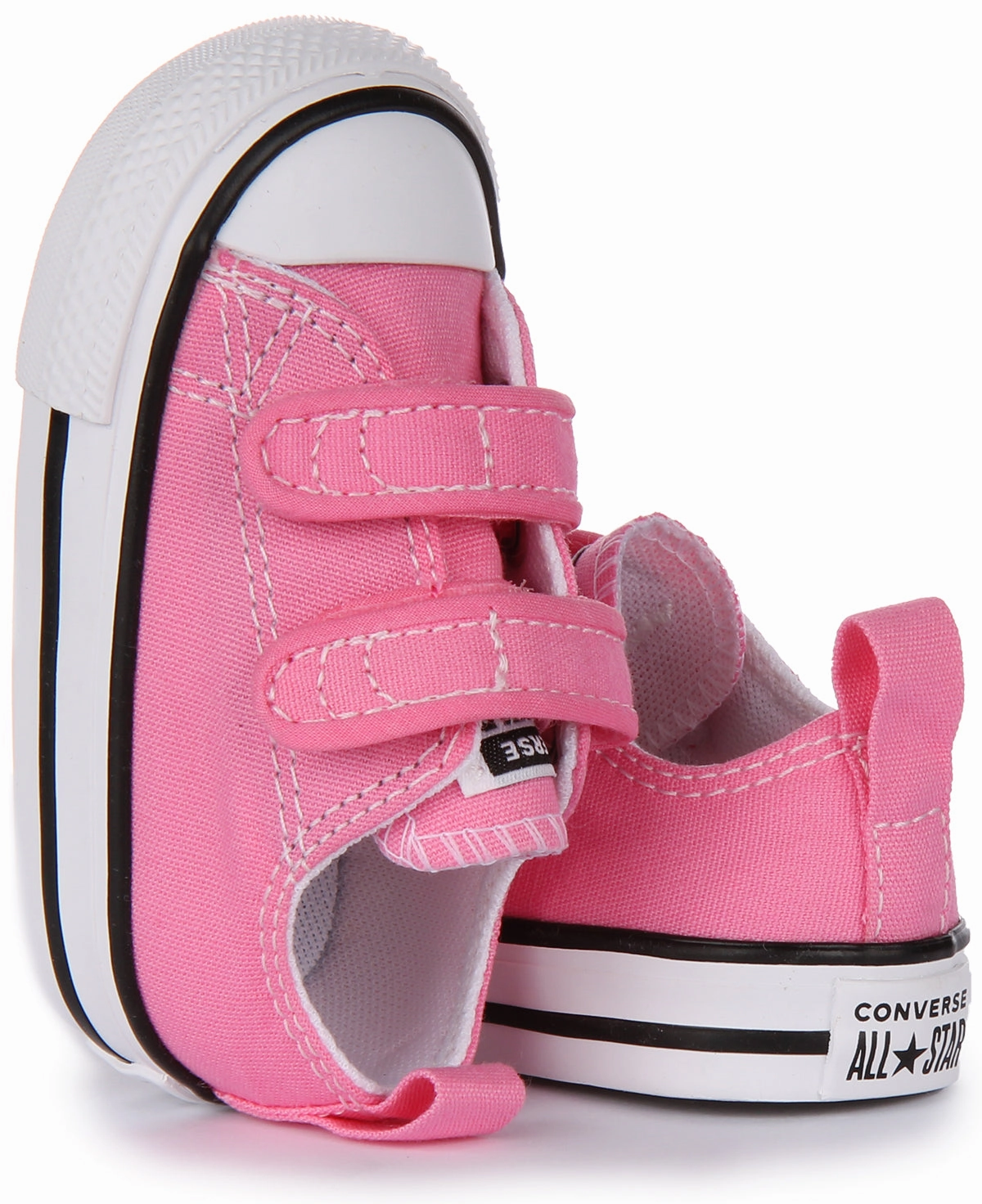 Pure Walk Converse All Star 709447C Velcro 2 Strap In Pink For Infants