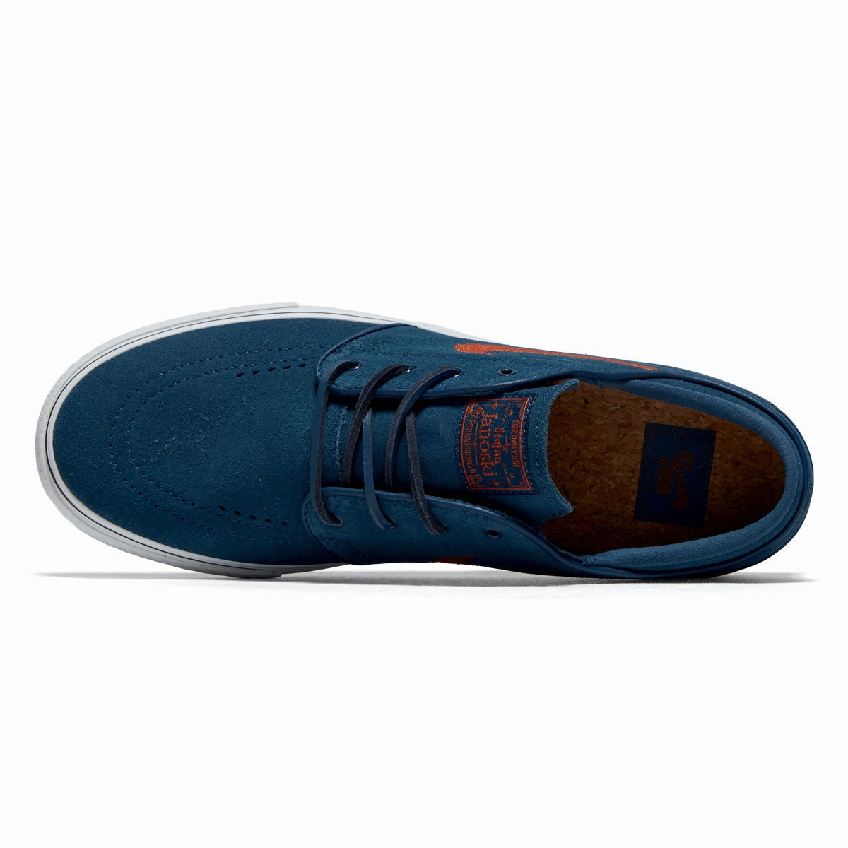 Push Flex Nike SB Zoom Janoski OG  Shoes - Blue Force/Campfire Orange/Blue Force