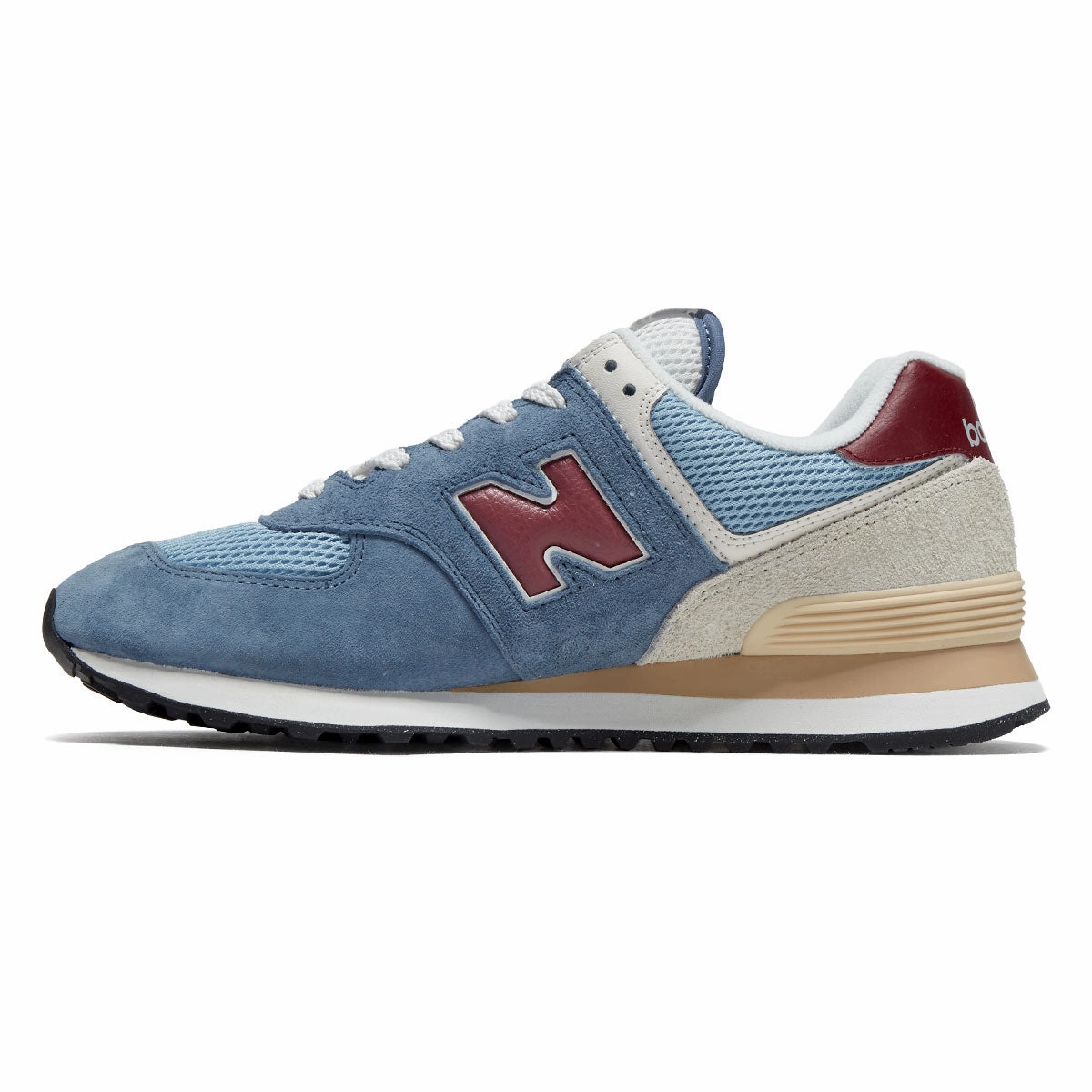 Quarter - sole Grip New Balance 574 Shoes - Shoreline Blue