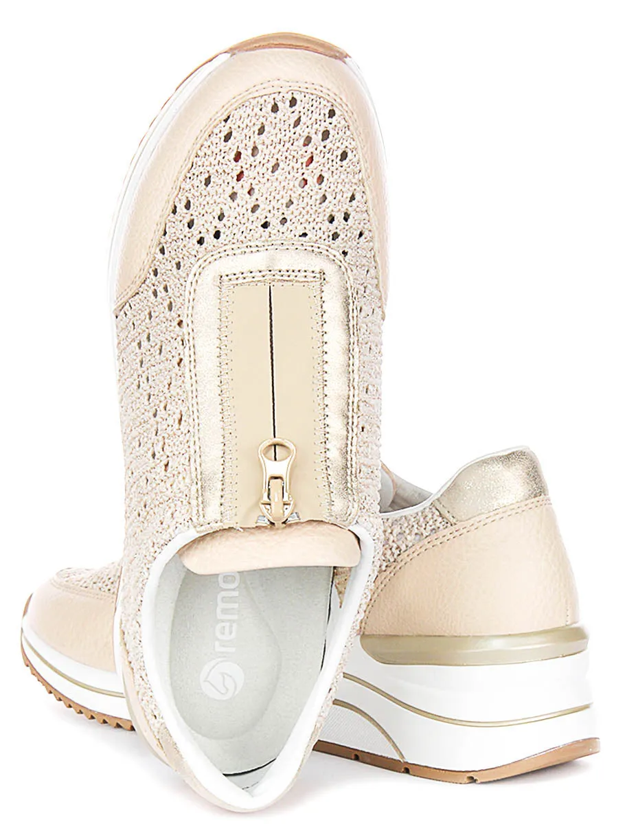 Quick Response Remonte D0T15-60 In Golden Beige For Women