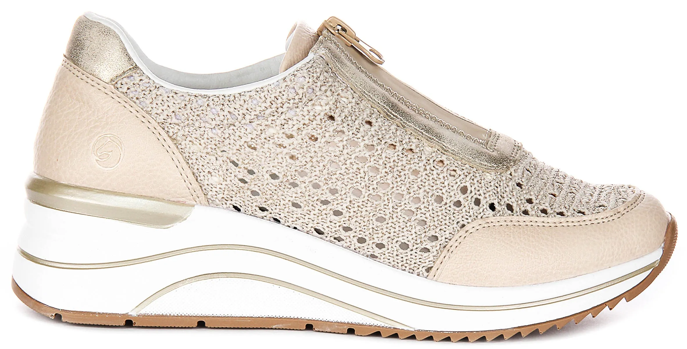 Quick Response Remonte D0T15-60 In Golden Beige For Women