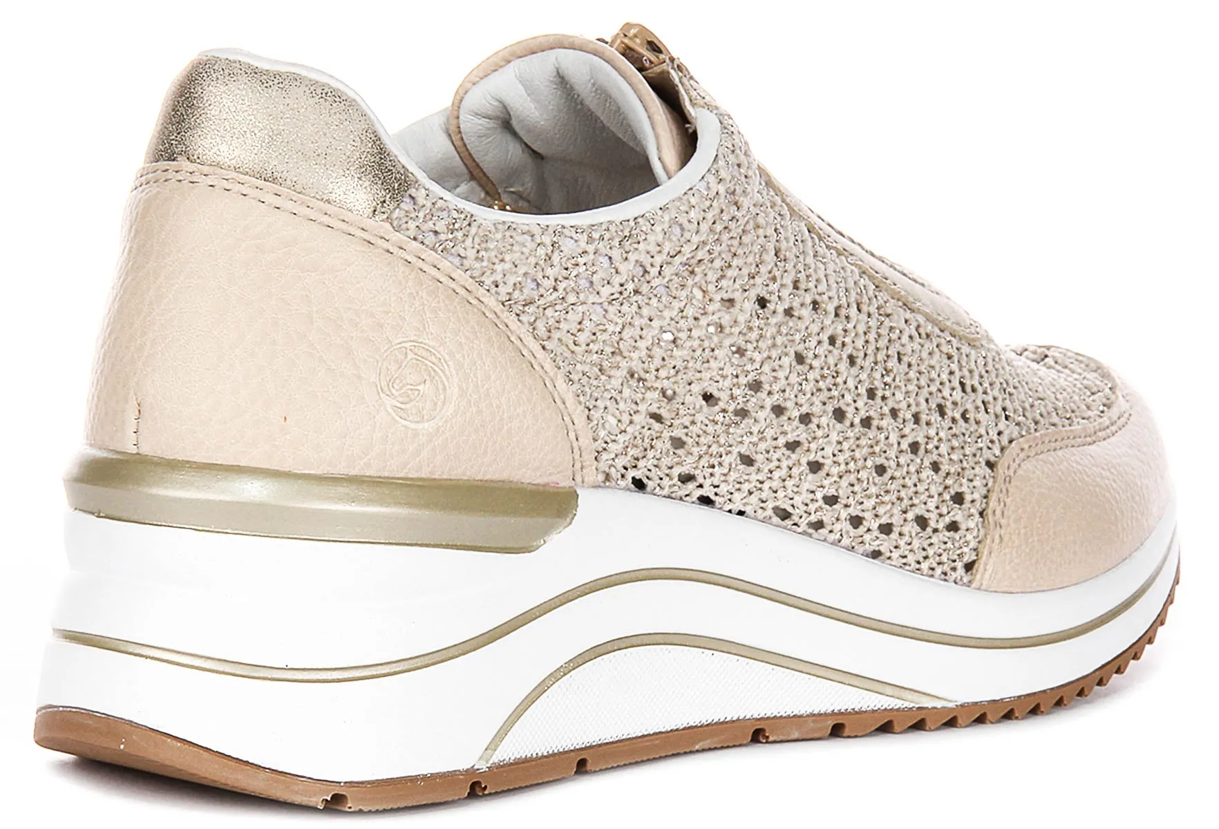 Quick Response Remonte D0T15-60 In Golden Beige For Women