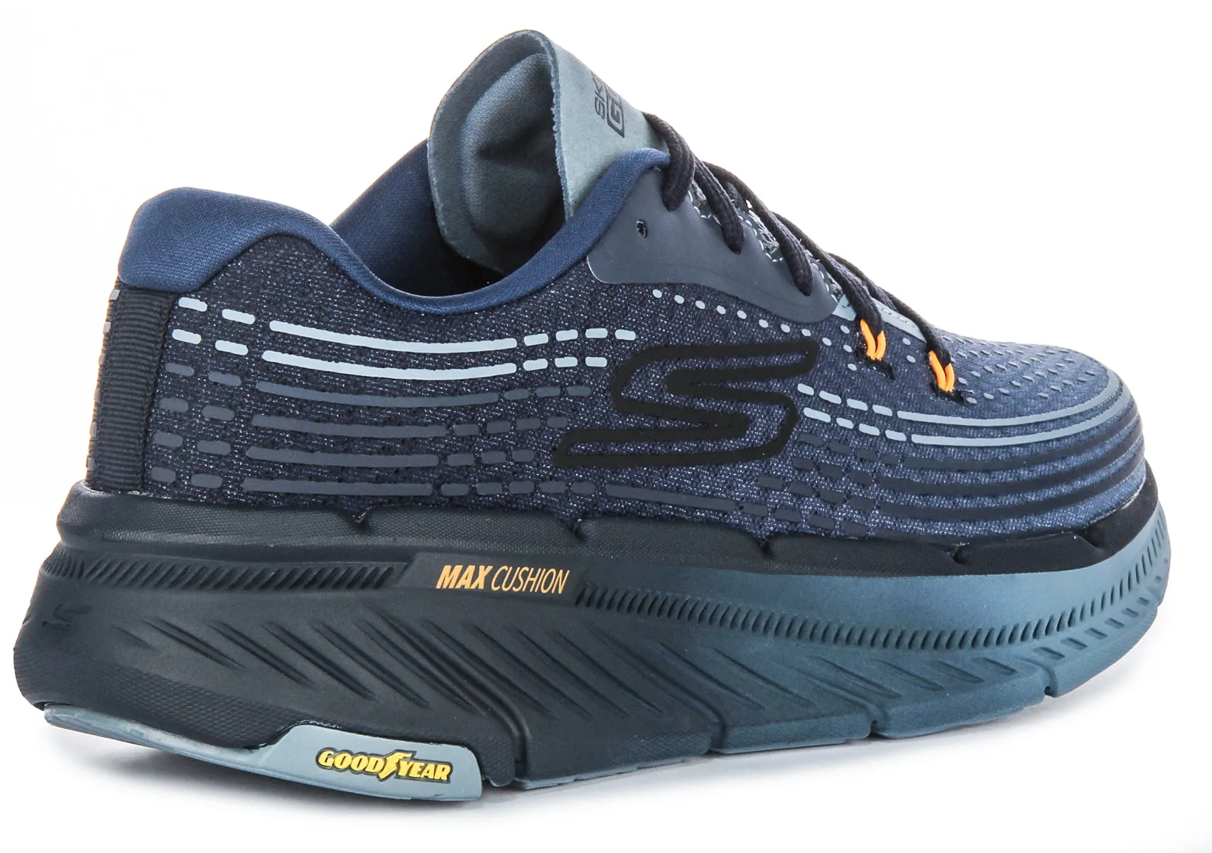 Quick Slide Skechers Vivid 2.0 In Navy Yellw For Men