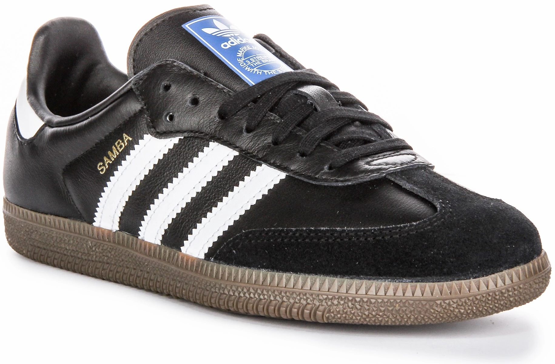 Adidas Samba OG J In Black White For Youth anti - odor shoe quality