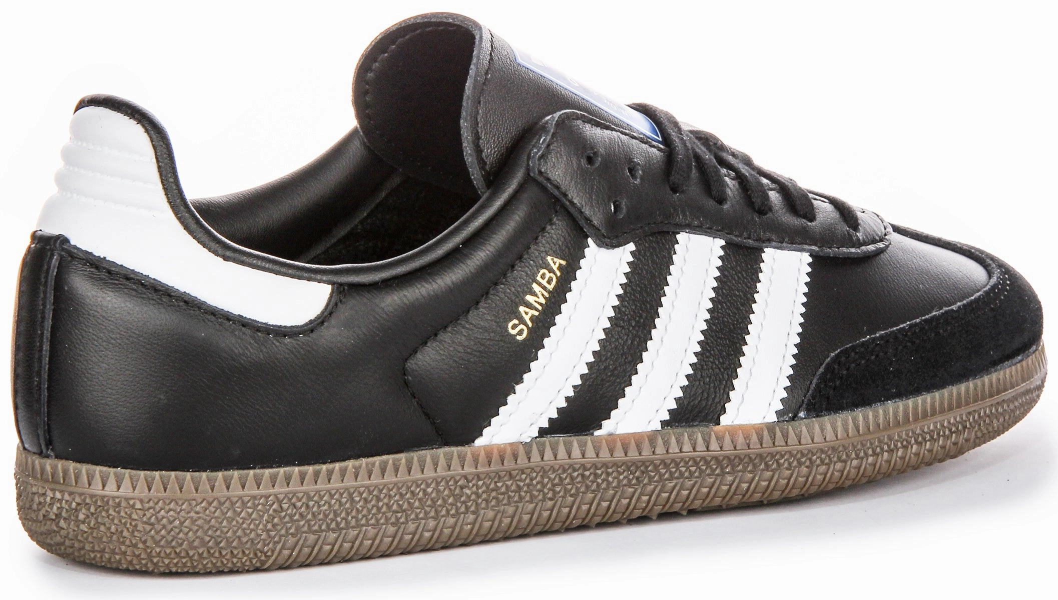Quick - leap Adidas Samba OG J In Black White For Youth