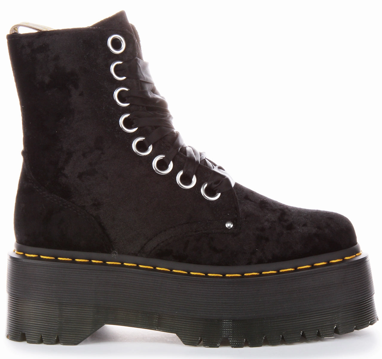 Quick Breeze Dr Martens Vegan Jadon Max In Black For Women
