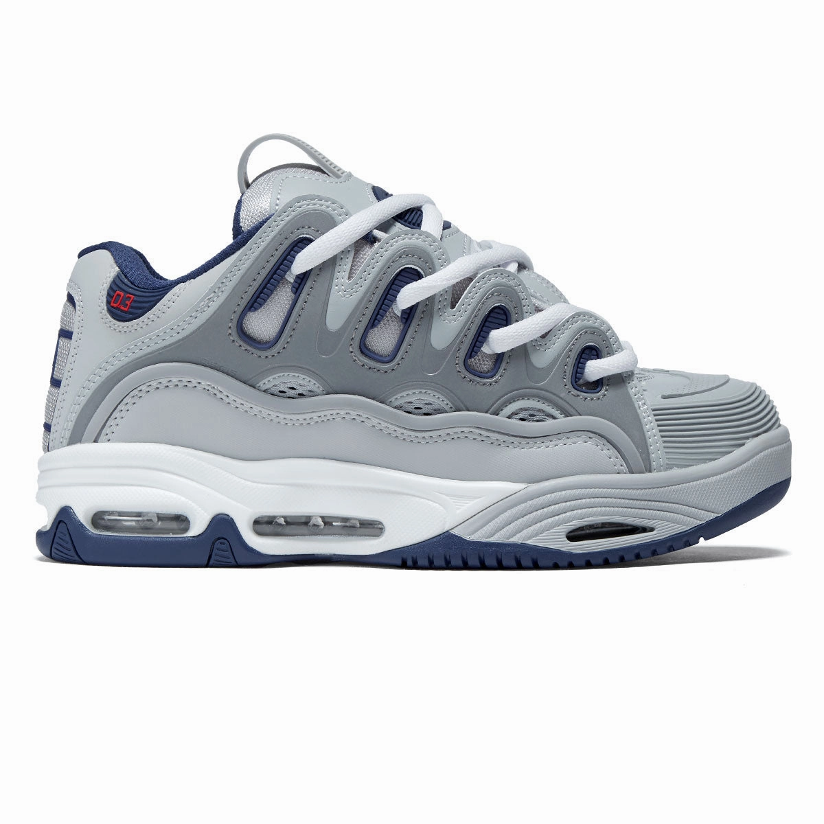 Performance Support Timeless Edge Osiris D3 2001 Shoes - Grey/Navy/White
