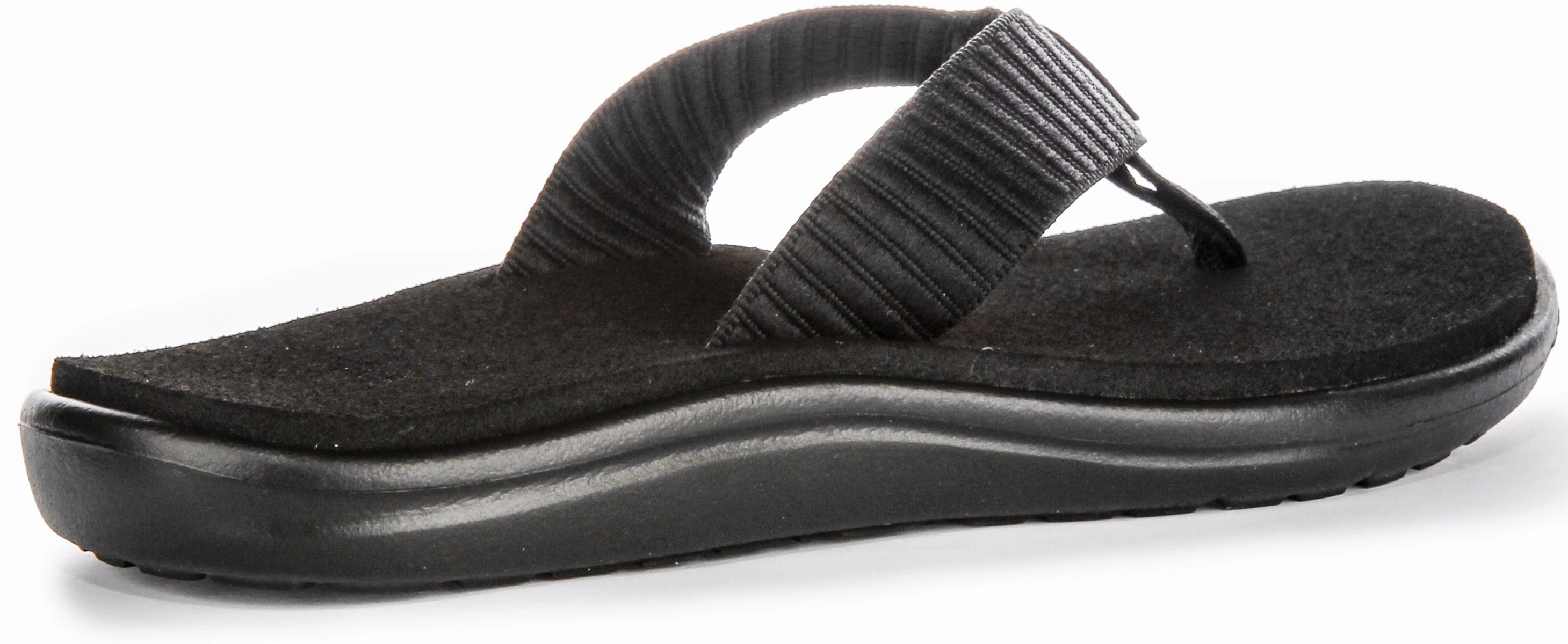 Quick Cushion Edge Teva Voya Flip In Black For Women