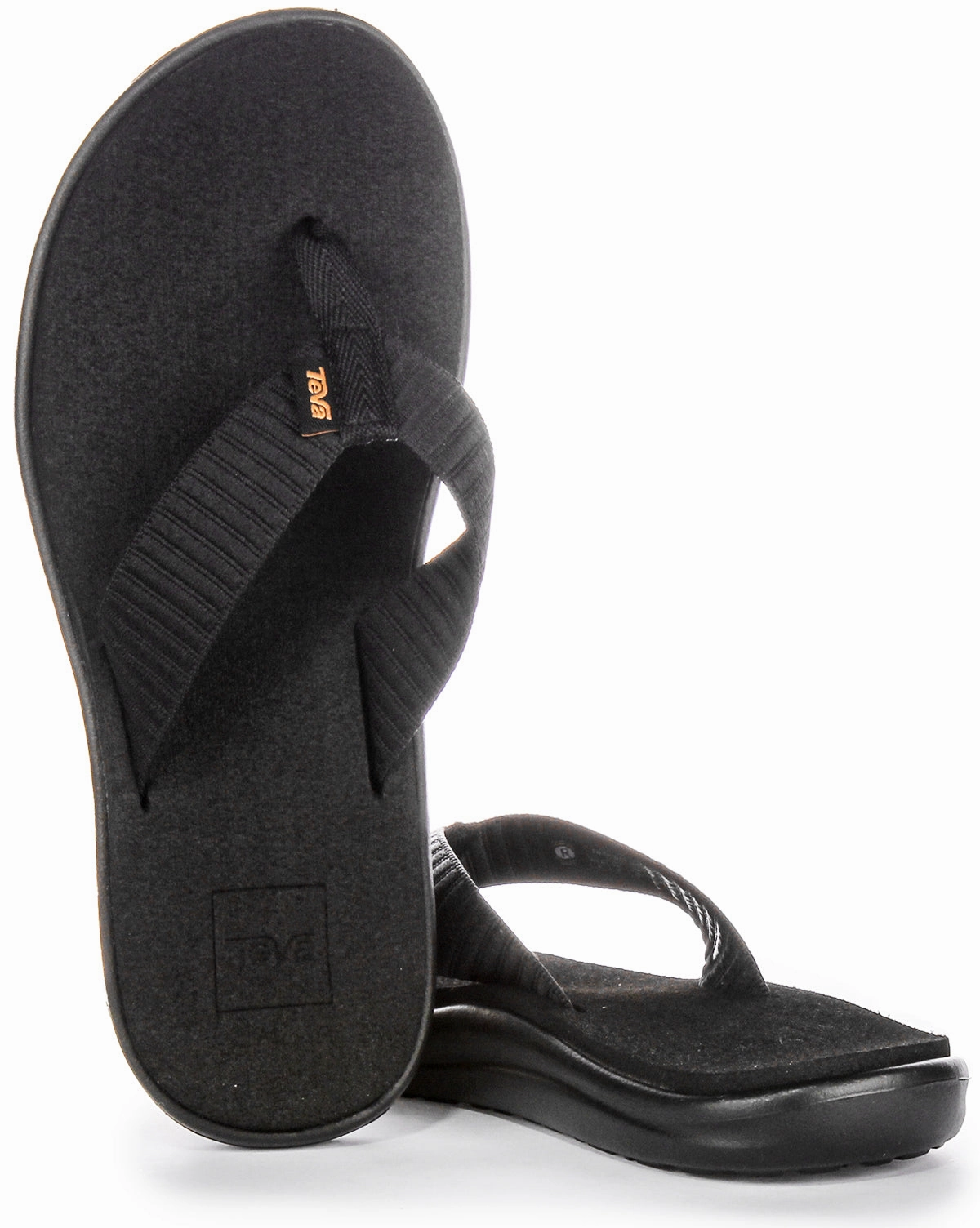 Quick Cushion Edge Teva Voya Flip In Black For Women
