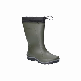 Rugged Boots Cotswold Minchinhampton PVC Green Wellington Boots