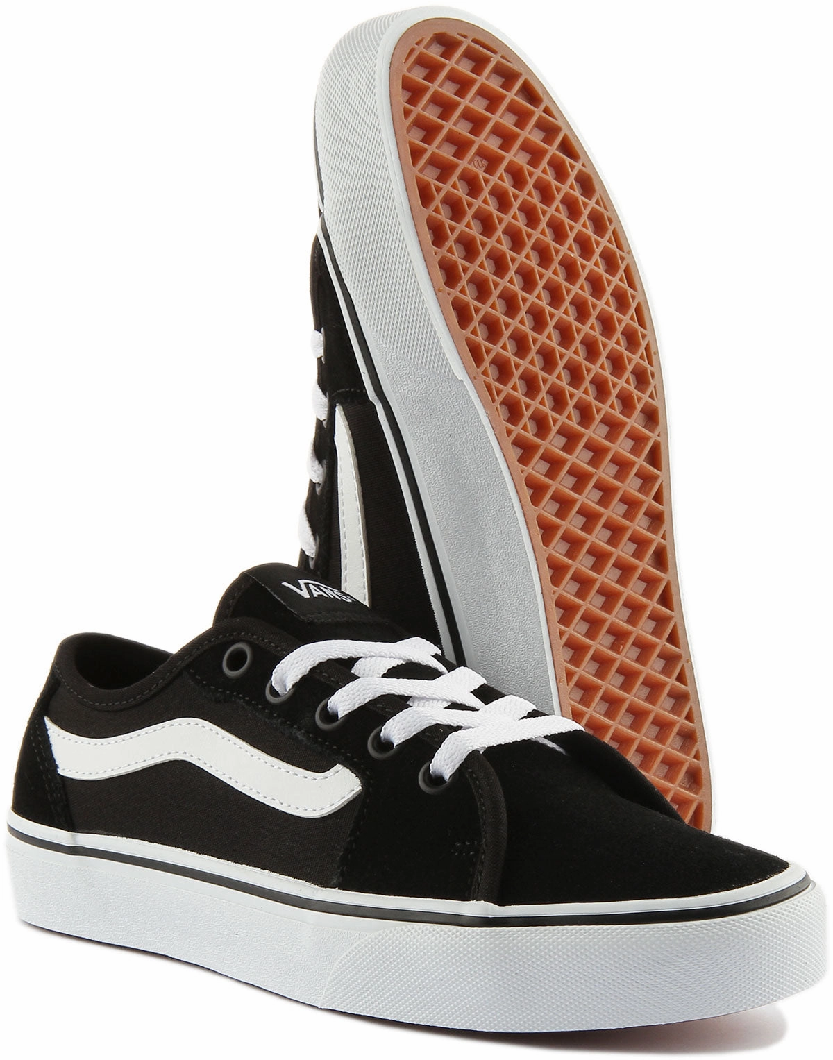 Quick Drying Vans Filmore Decon In Black White For Women