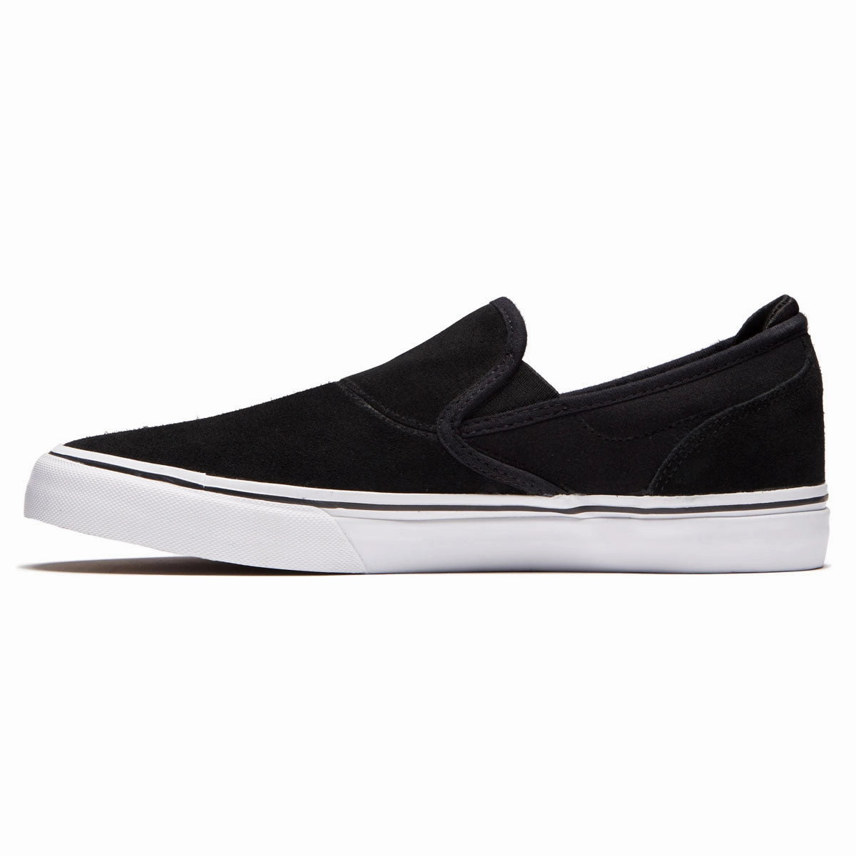 Quick Glide Pro Emerica Wino G6 Slip-on Shoes - Black/White/Gold