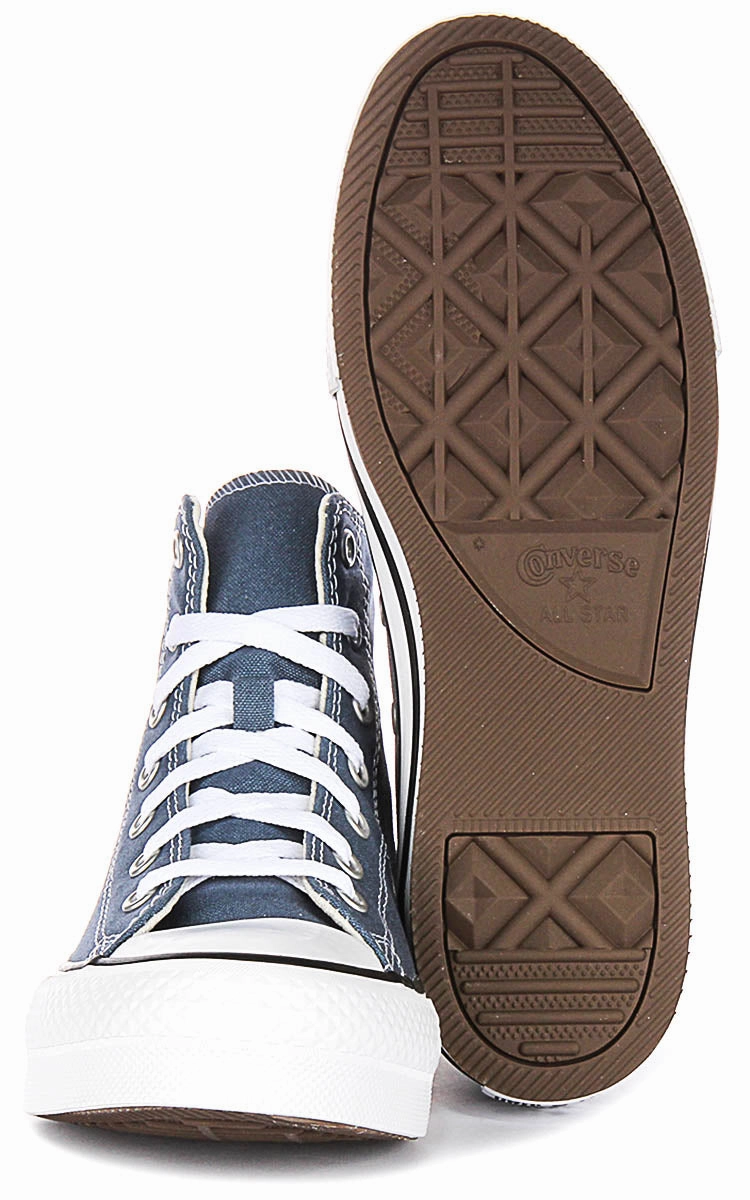 Quick Glide-Step Converse All Star Hi A10781C In Blue For Junior