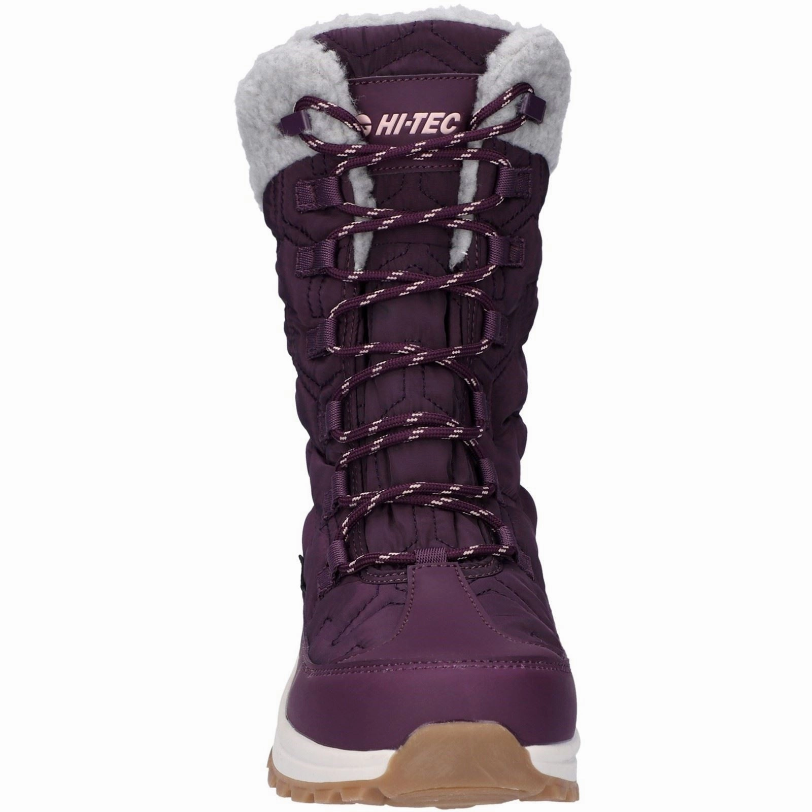 Quick Guard Hi-Tec Sophia Nylon Women's Italian Plum/Sepia Rose Winter Ankle Boots
