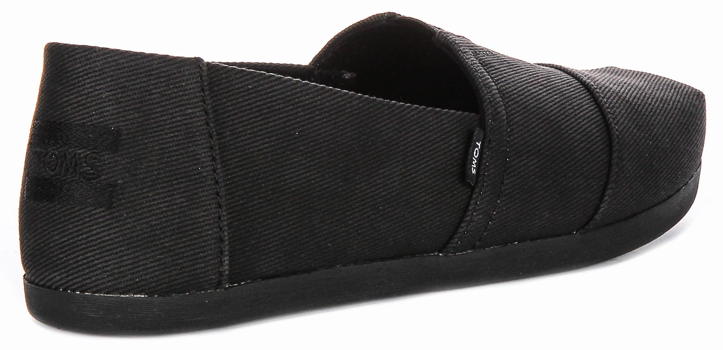 Quick Hike Toms Alpargata Heritage In All Black For Women