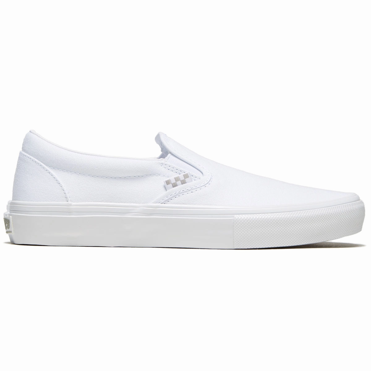 Vans Skate Slip-on Shoes - True White Cushion Frame