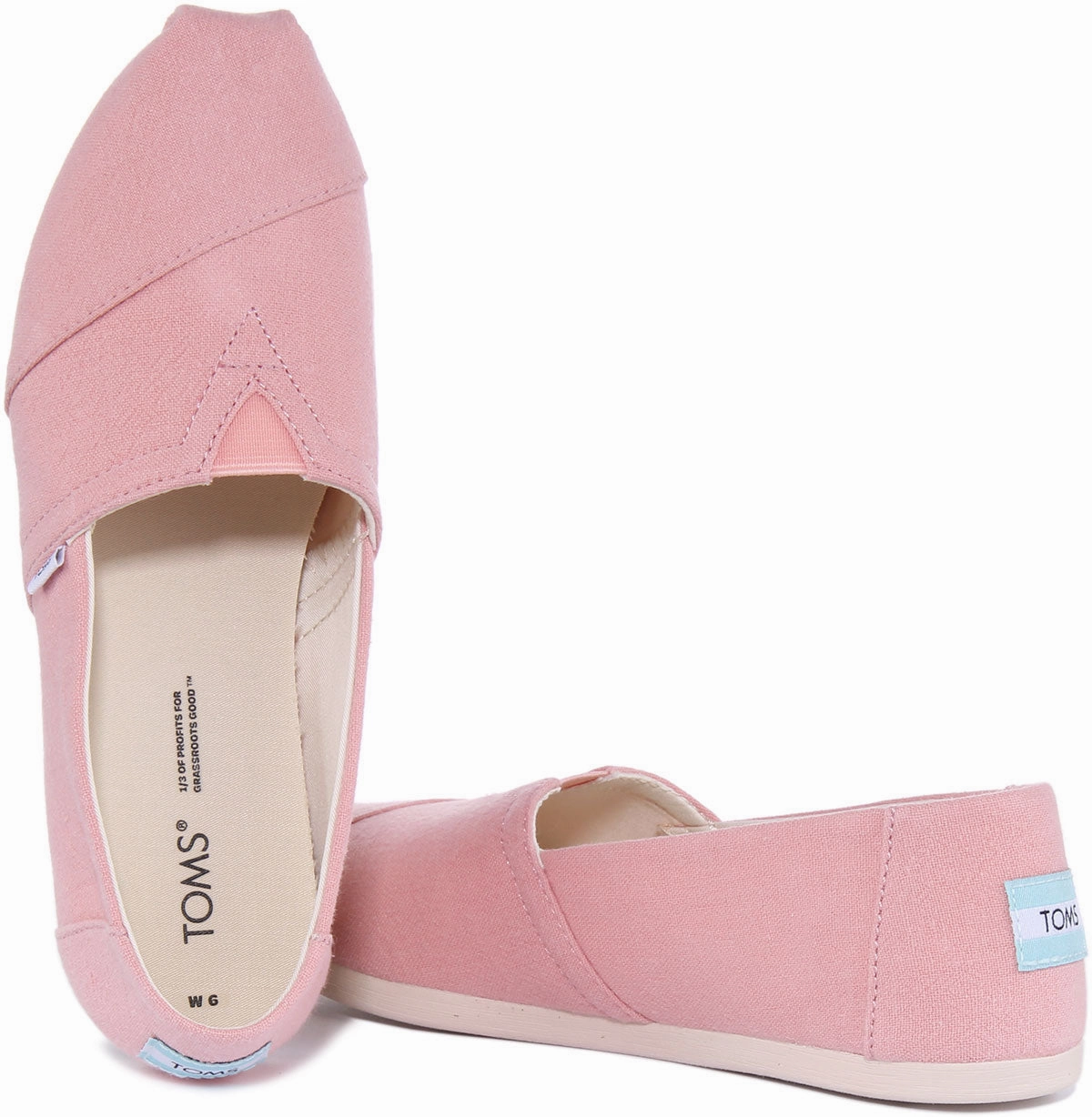 Quick Jet Max Toms Alpargata In Pink For Women
