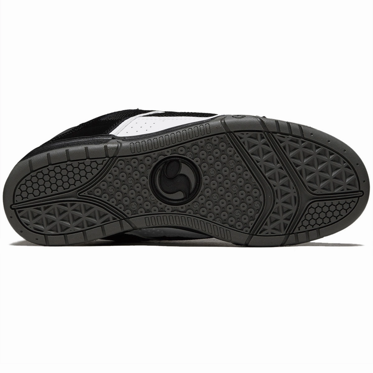 Quick Lock DVS Comanche Shoes - Black/White/Charcoal Nubuck