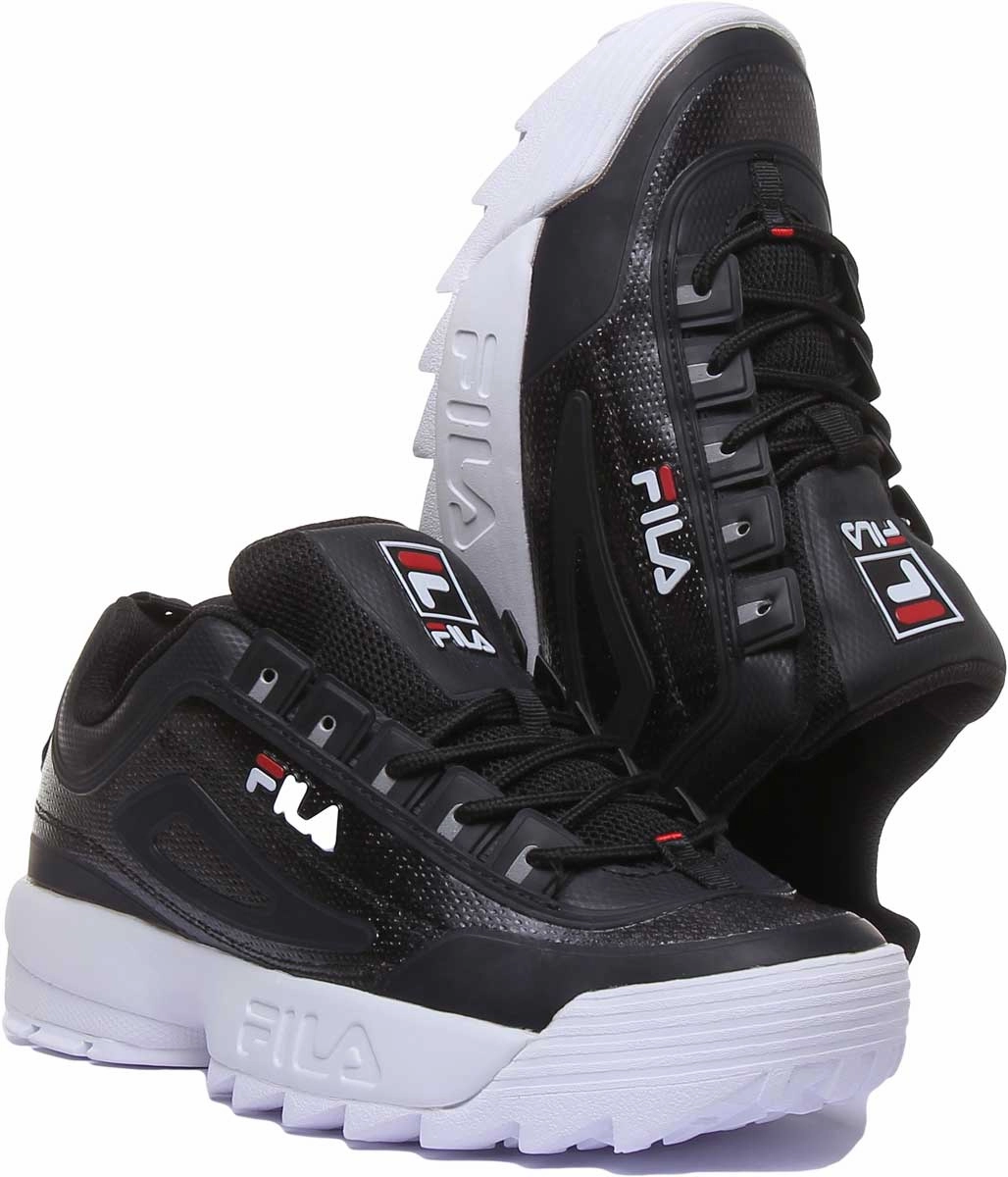 Quick Move Fila Disruptor 2 In Black White