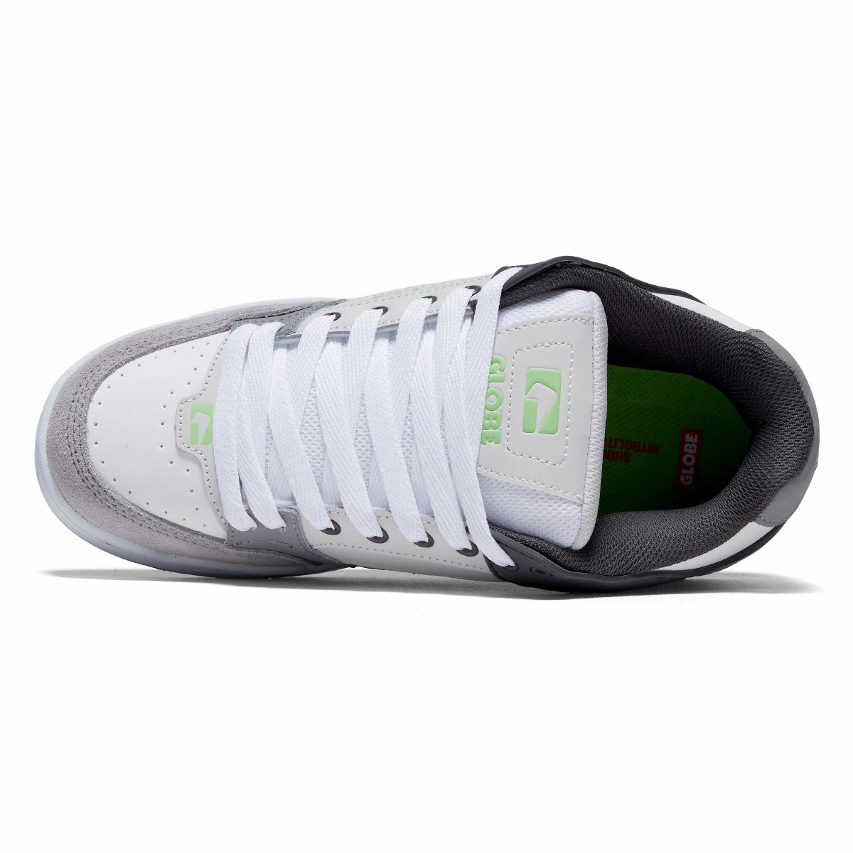 Quick Pace Max Globe Tilt Shoes - Lunar/Grey/Green
