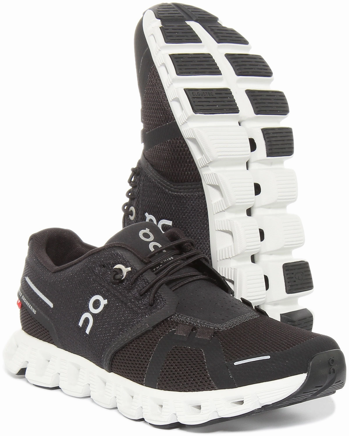 Quick Relax On Running Cloud 5 In Black White For Women