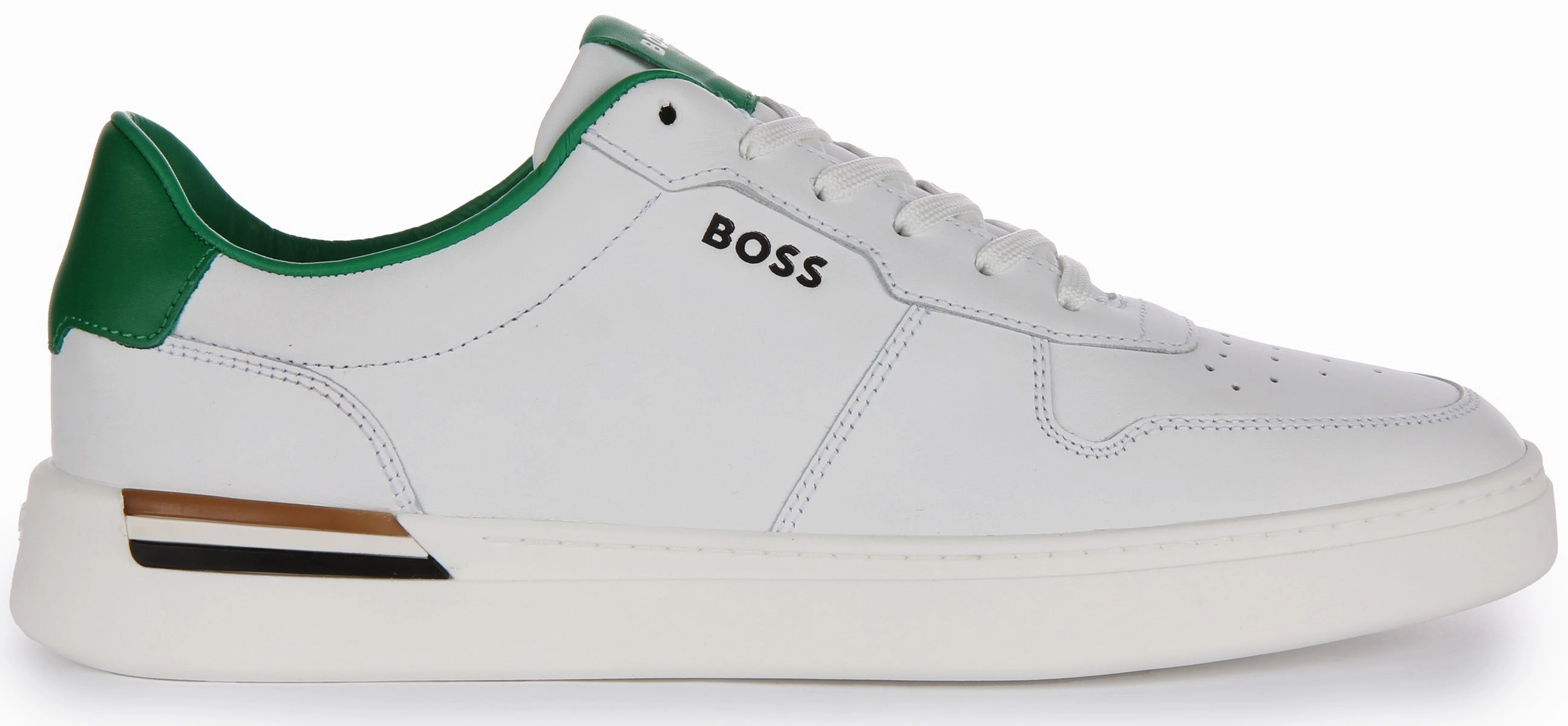 Quick Ride Boss Clint Tennis In White Green For Men
